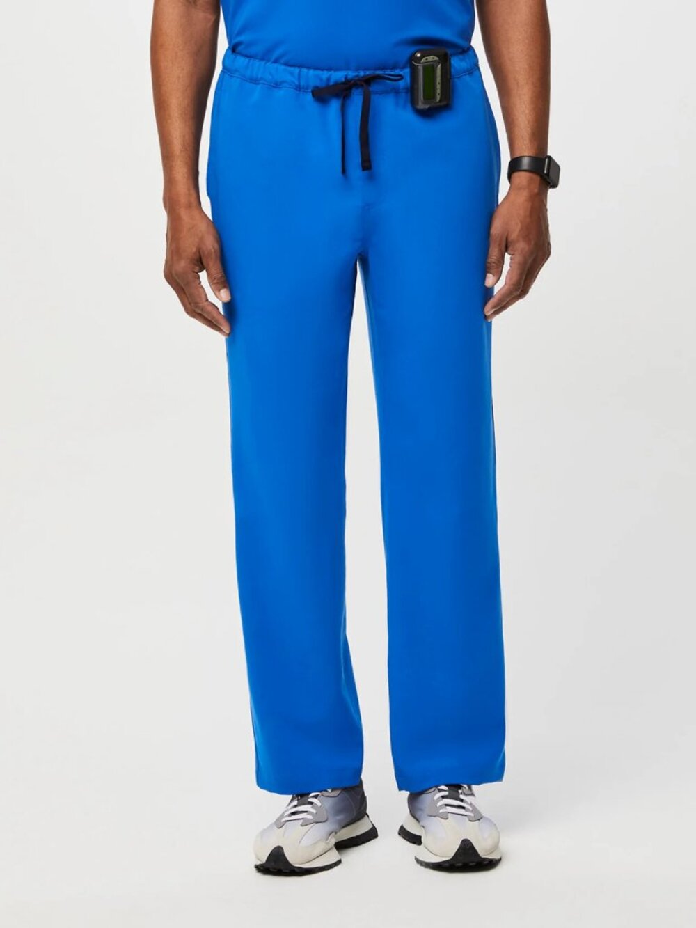 Figs Men's Pisco Straight-Leg Scrub Pant in Royal Blue Size XL Tall